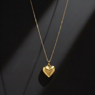 Golden Heart Essence Pendant