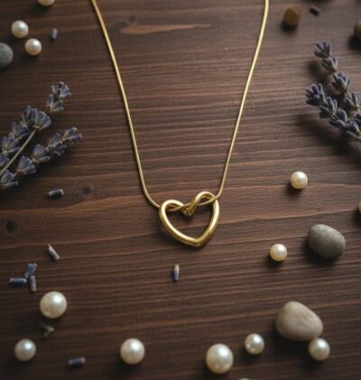 Intertwined Heart Elegance Pendant