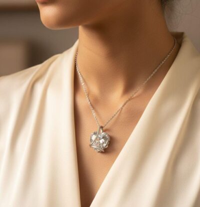 Crystal Love Heart Pendant