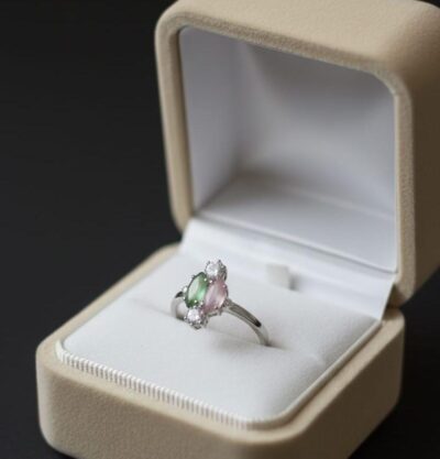 Pastel Harmony Stone Ring