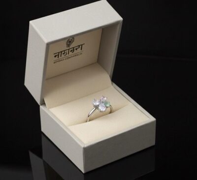 Nature Bloom Crystal Ring