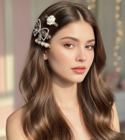 Pearl Elegance Hair Clip Set