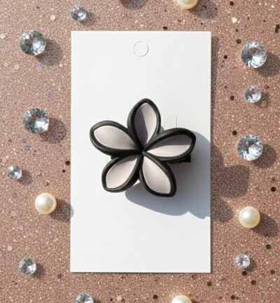 Midnight Bloom Hair Claw