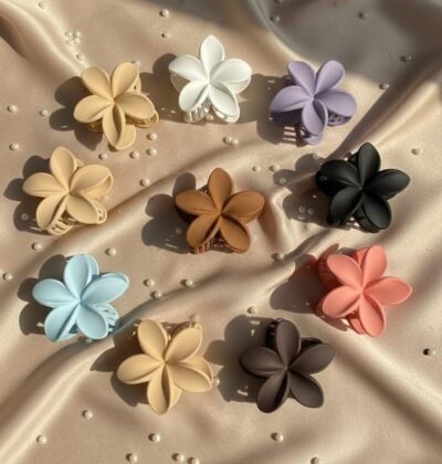Silk Bloom Flower Hair Claw