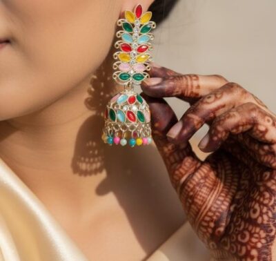 Rangoli Multicolour Jhumka
